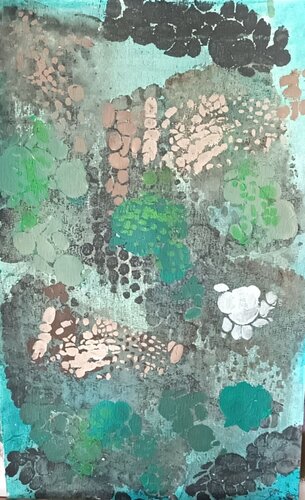 BULLES di Dominique nizard, Pittura in vendita su Singulart