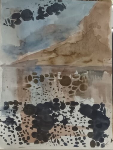 MER DU NORD von Dominique nizard, Werk auf Papier kaufen auf Singulart
