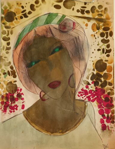 FEMME 8 von Dominique nizard, Werk auf Papier kaufen auf Singulart