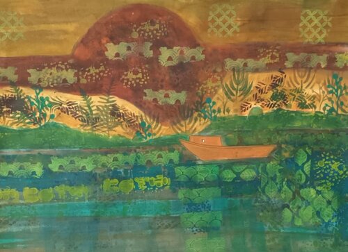 LAC 1 von Dominique nizard, Werk auf Papier kaufen auf Singulart