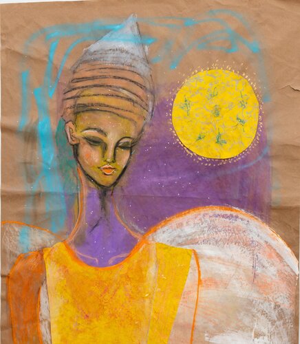 Serene Watcher (Print) by Elisa Rossi, Print for Sale on Singulart