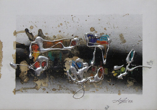 CHROMESIGN17- Art Vision 01 by Andrea Sasso, 회화 for Sale on Singulart