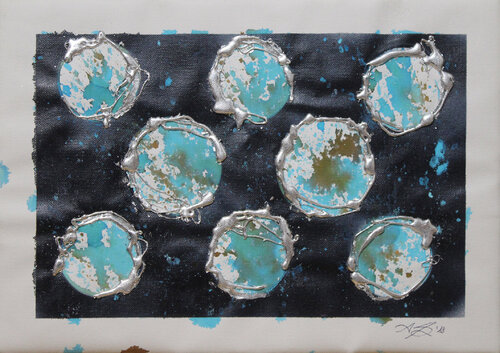 CHROMESIGN18- Art Vision 02 di Andrea Sasso, Pittura in vendita su Singulart