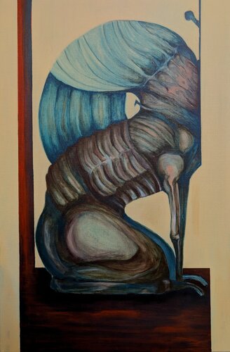 Anubis de Majd Kara, Pintura a la venta en Singulart