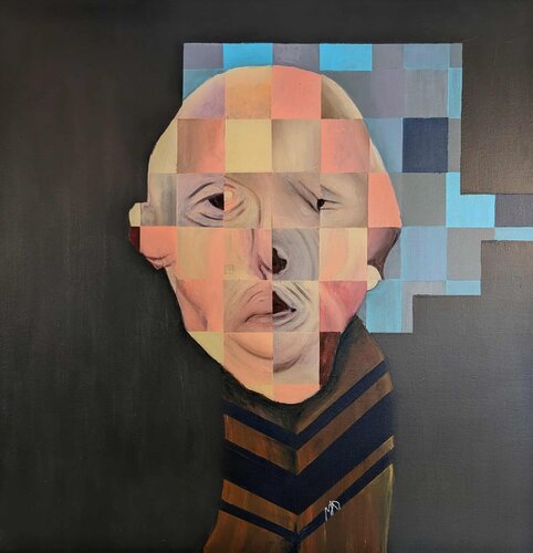 In Algorithm we trust de Majd Kara, Pintura a la venta en Singulart