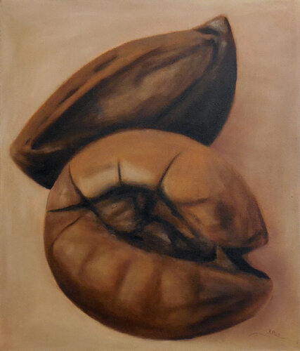 Heart of the Bean di Pavel Hambardzumyan, Pittura in vendita su Singulart