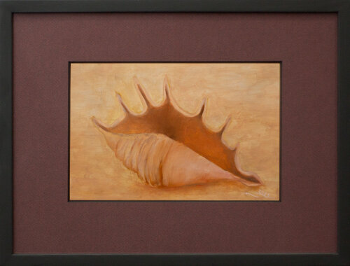 Seven-Rayed Seashell van Pavel Hambardzumyan, Schilderij te koop op Singulart
