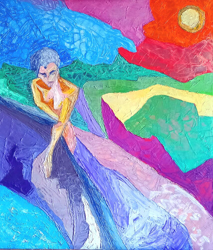 Nessuna parola di Gladys Sica, Pittura in vendita su Singulart