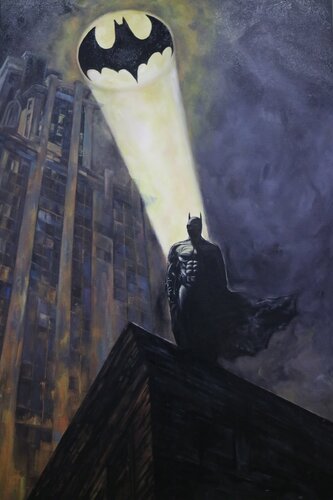 Batman von Francisco De Asis Santacreu, Malerei kaufen auf Singulart