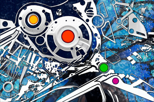 Landing in Rhea airport von Dominique Favreul, Digital kaufen auf Singulart