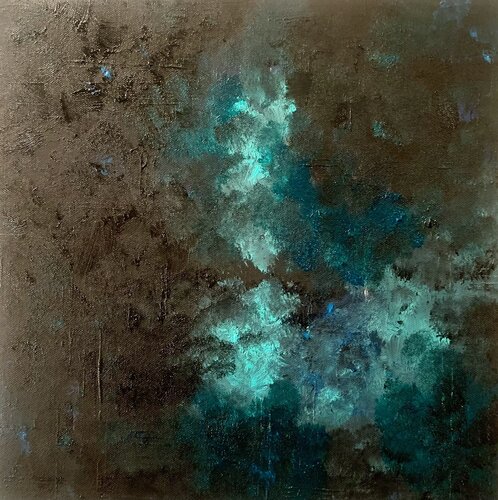 The shadows world III/III de Carolin Schmidt, Pintura a la venta en Singulart
