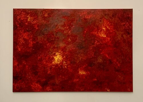 Fuego del sol de Carolin Schmidt, Pintura a la venta en Singulart