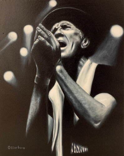 Soulful performance van Angeles Ollarburo, Schilderij te koop op Singulart