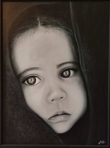 Chilhood by Angeles Ollarburo, Painting for Sale on Singulart