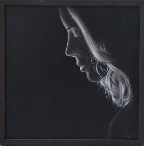 Deep thoughts van Angeles Ollarburo, Schilderij te koop op Singulart