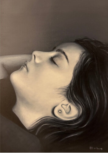 Where Silence Sleeps van Angeles Ollarburo, Schilderij te koop op Singulart