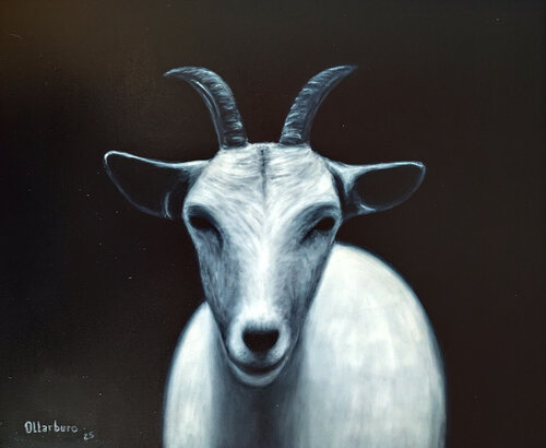 The Silent One von Angeles Ollarburo, Malerei kaufen auf Singulart