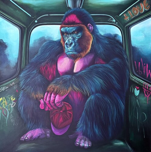Game over boy di Eunice Green, Pittura in vendita su Singulart