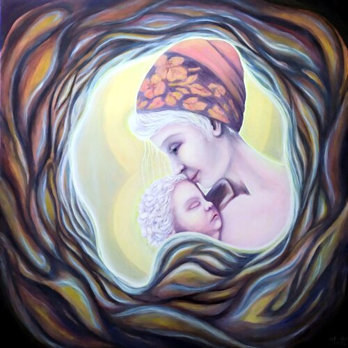 The Madonna di Svetlana Ivanova, Pittura in vendita su Singulart