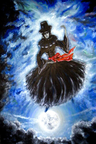 Lady Night von Svetlana Ivanova, Malerei kaufen auf Singulart