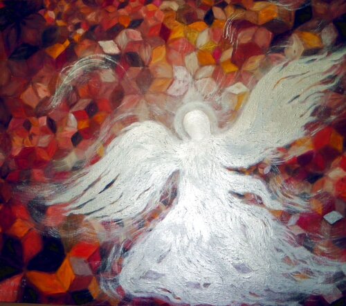 Angel in flowers Svetlana Ivanova