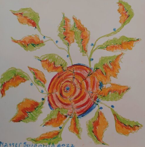 Paradise flowers 2 par Svetlana Ivanova, Dessin en vente sur Singulart