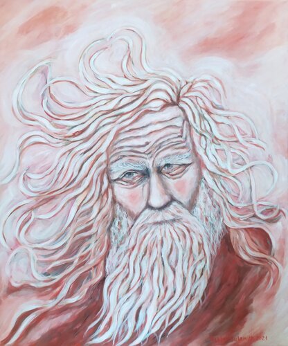 The founder of the family di Svetlana Ivanova, Disegno in vendita su Singulart
