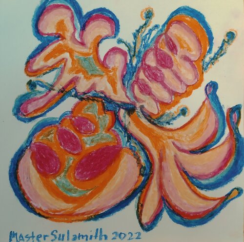 Angelic flowers 3 di Svetlana Ivanova, Disegno in vendita su Singulart