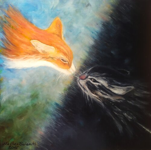 Twilight. The meeting of day and night par Svetlana Ivanova, Peinture en vente sur Singulart