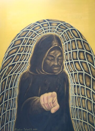 Pointing finger by Svetlana Ivanova, Drawing for Sale on Singulart