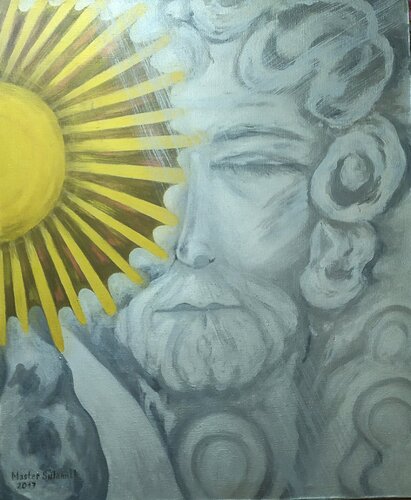 Face. Silence and light. von Svetlana Ivanova, Zeichnungen kaufen auf Singulart