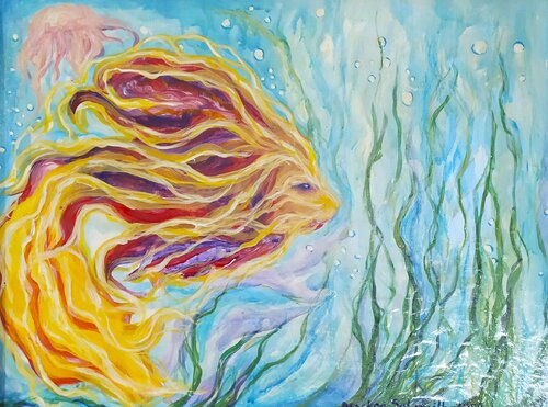 Sea world di Svetlana Ivanova, Disegno in vendita su Singulart