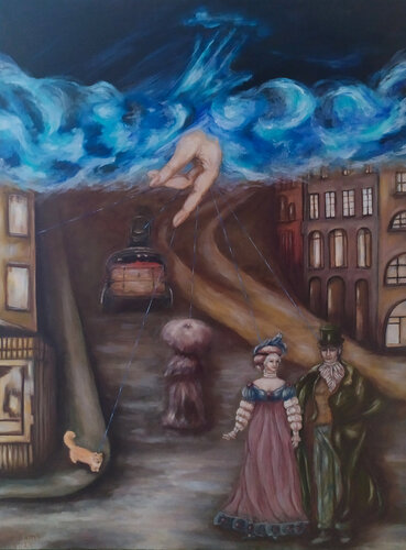 The Finger of Fate von Svetlana Ivanova, Malerei kaufen auf Singulart
