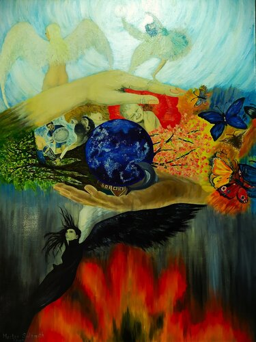 The Eye of Life by Svetlana Ivanova, 회화 for Sale on Singulart