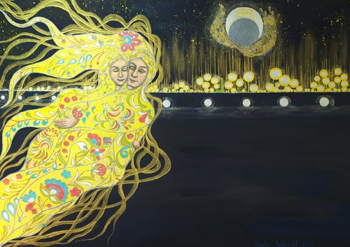 Love over the sea von Svetlana Ivanova, Malerei kaufen auf Singulart