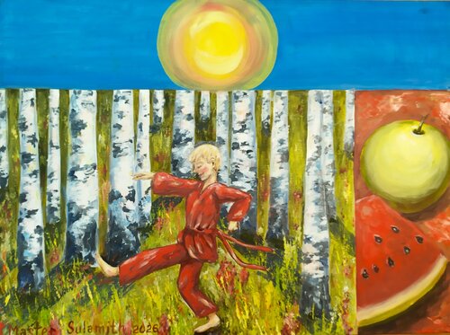 Laughter in the Afternoon van Svetlana Ivanova, Schilderij te koop op Singulart