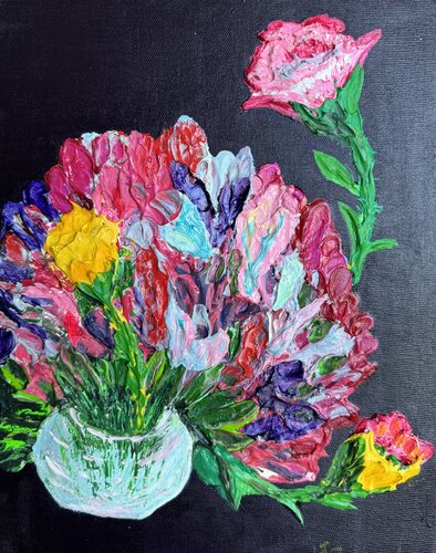 126 - SYMPHONIE EN COULEUR von Jenny d'Ormond, Malerei kaufen auf Singulart