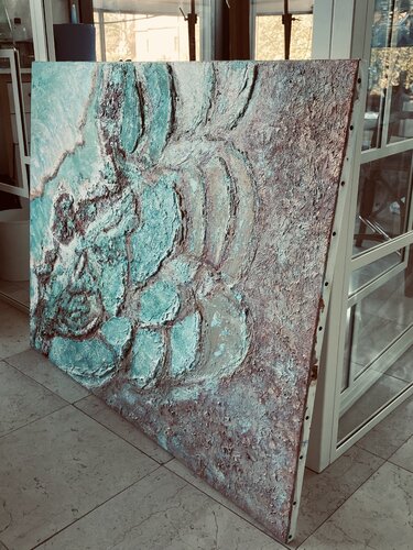 100 - LA PLAGE DE L'ILE ROUSSE (CORSE) van Jenny d'Ormond, Schilderij te koop op Singulart