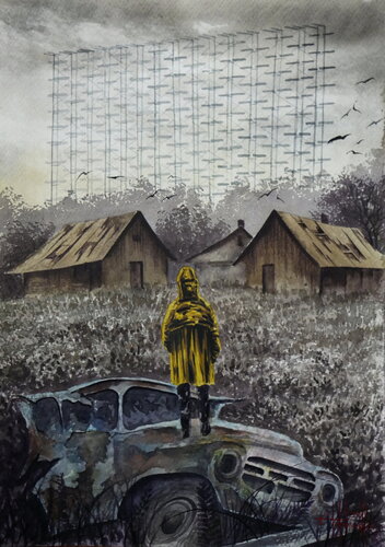 S.T.A.L.K.E.R. 2 DUGA di Eugene Gorbachenko, Pittura in vendita su Singulart