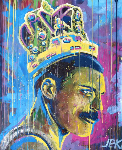 Freddie Mercury di Eugene Gorbachenko, Pittura in vendita su Singulart