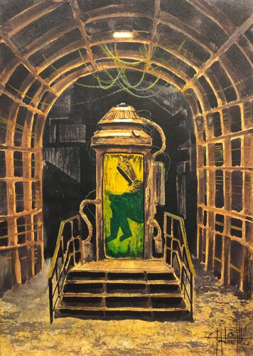 S.T.A.L.K.E.R. 2 Look inside yourself van Eugene Gorbachenko, Schilderij te koop op Singulart