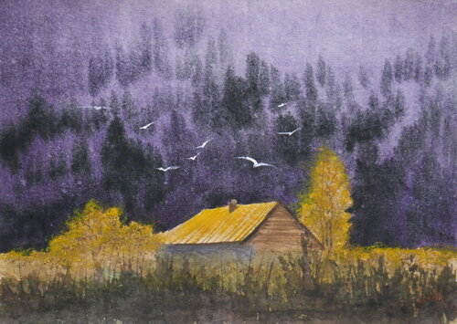 In the rays of the sun by Eugene Gorbachenko, Painting for Sale on Singulart