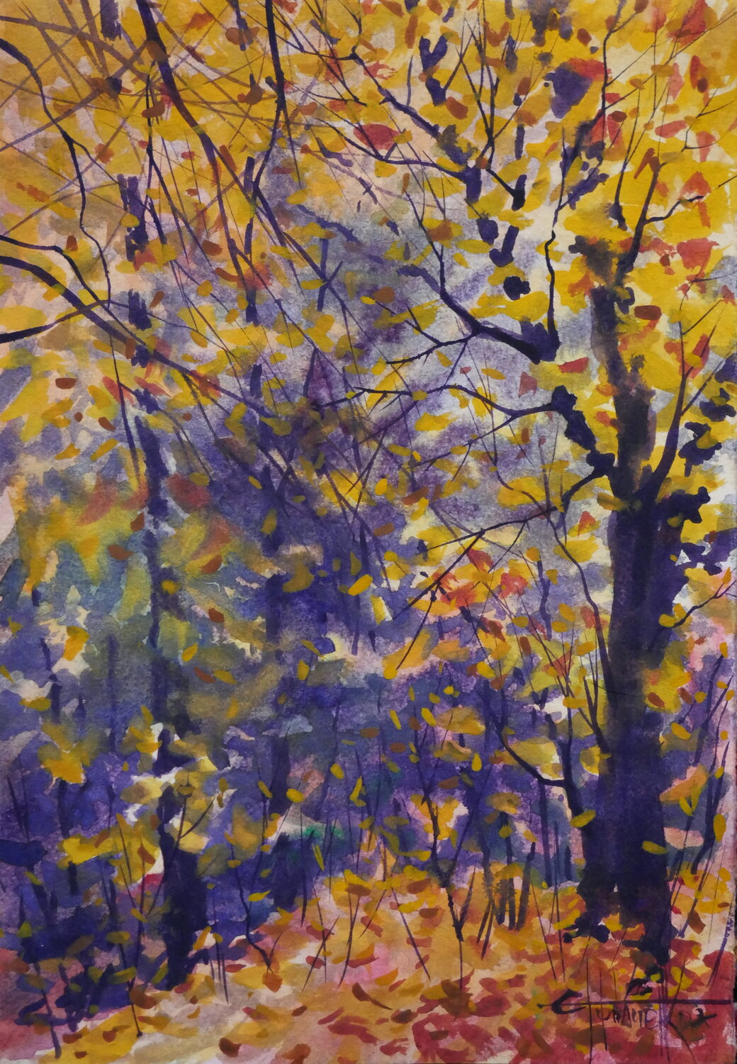 The smell of autumn Eugene Gorbachenko