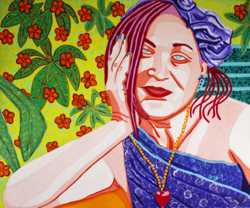 M No. 6 van Randall Steinke, Schilderij te koop op Singulart