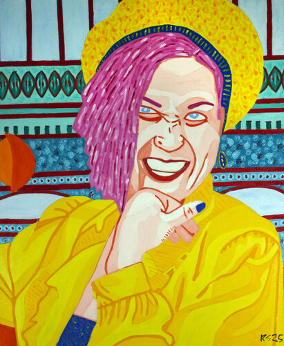 M No. 8 van Randall Steinke, Schilderij te koop op Singulart