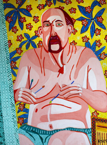 Self Portrait 2025 by Randall Steinke, Painting for Sale on Singulart