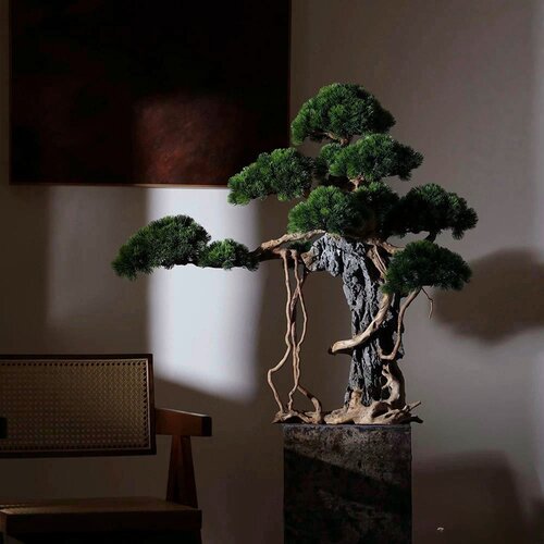 VICKY YAO Fine Art - Exclusive Design Realistic Vine Bonsai Art Tree  96x45x88cmH von VICKY YAO, Skulptur kaufen auf Singulart