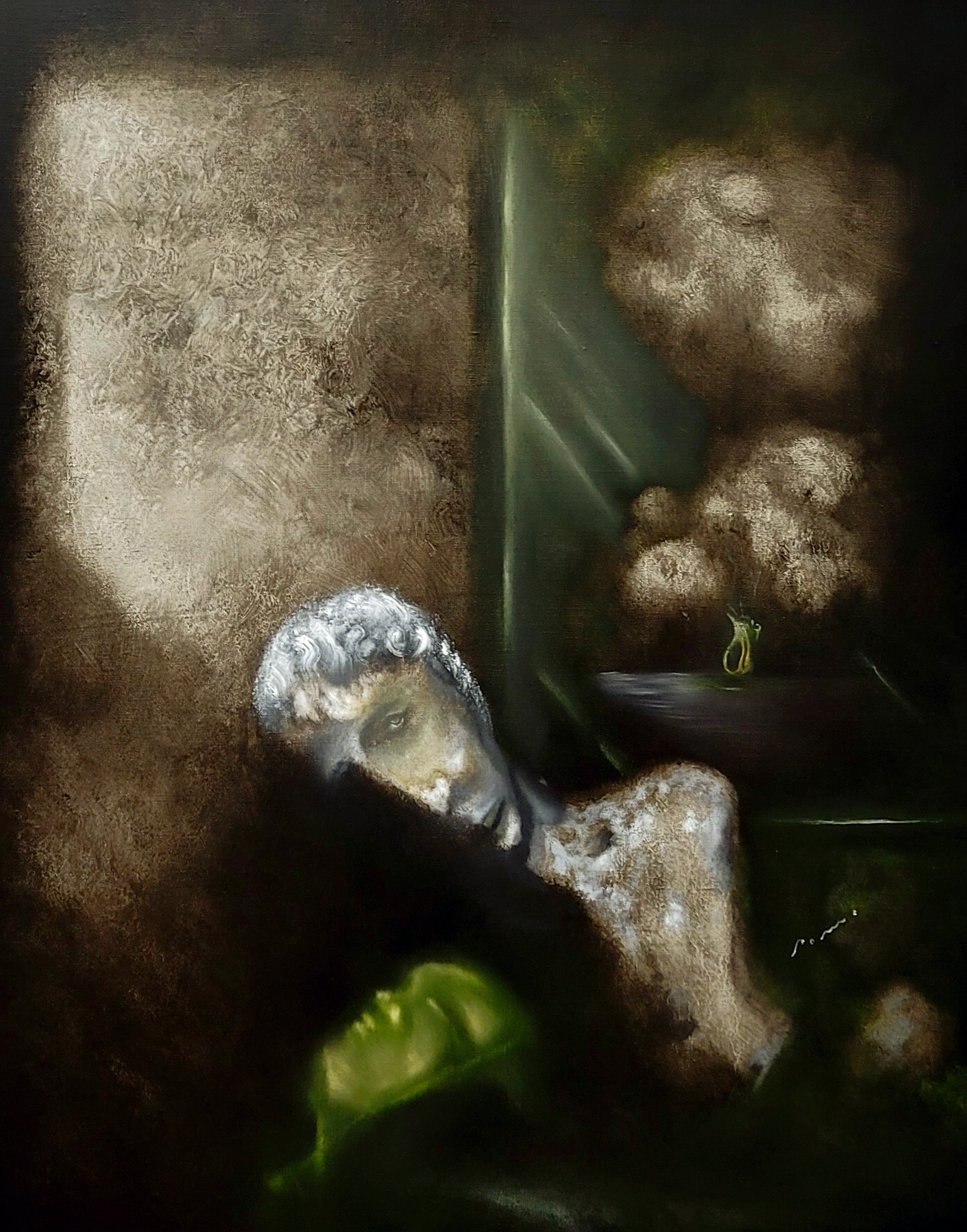 Thema plaster Gemälde