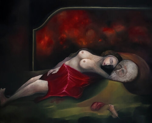 At death's door di Bongeun Koo, Pittura in vendita su Singulart