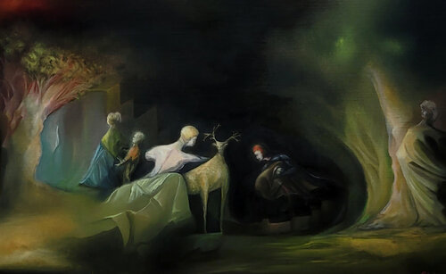 Into the unknown by Bongeun Koo, Painting for Sale on Singulart